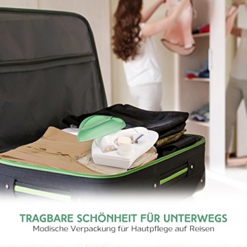 Gesichtsreinigungsbürste USpicy Gesichtsbürste Elektrisch IPX5 Wasserdicht Minimiert Poren Entfernt Mitesser Verbessert Teint Hautreinigung Gesichts-Massagegerät mit Etui - 